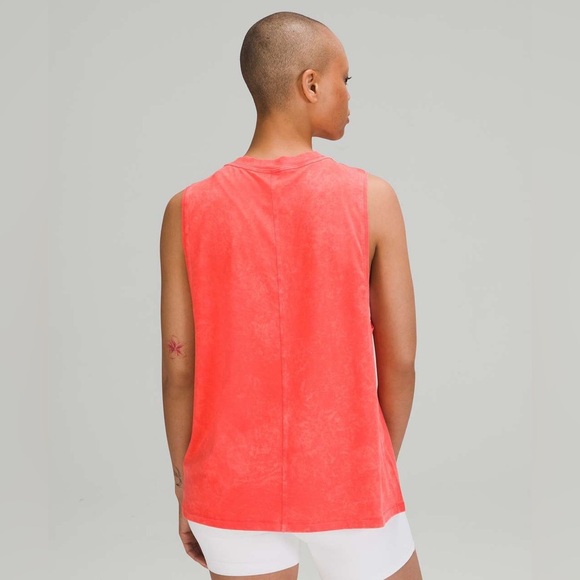 Lululemon All Yours Tank Top Cloudy Wash Flare Size Extra Large - Picture 3 of 9